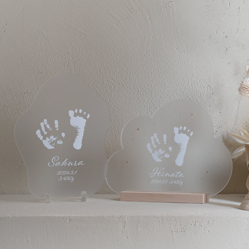 CURIA(キュリア)|手形プリント ウェーブミラー&プレート