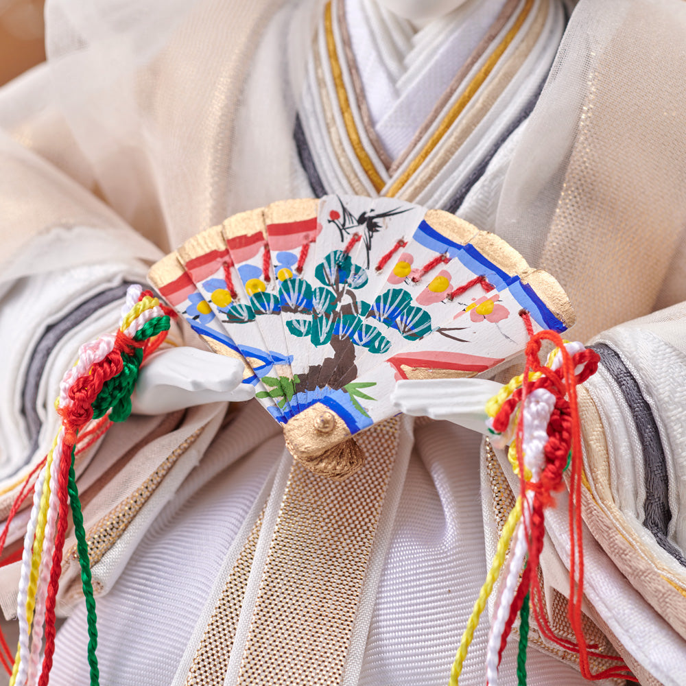 雛人形 白音 雛重(ひなえ) 京人形 み彌け×cuna selectオリジナル 京雛