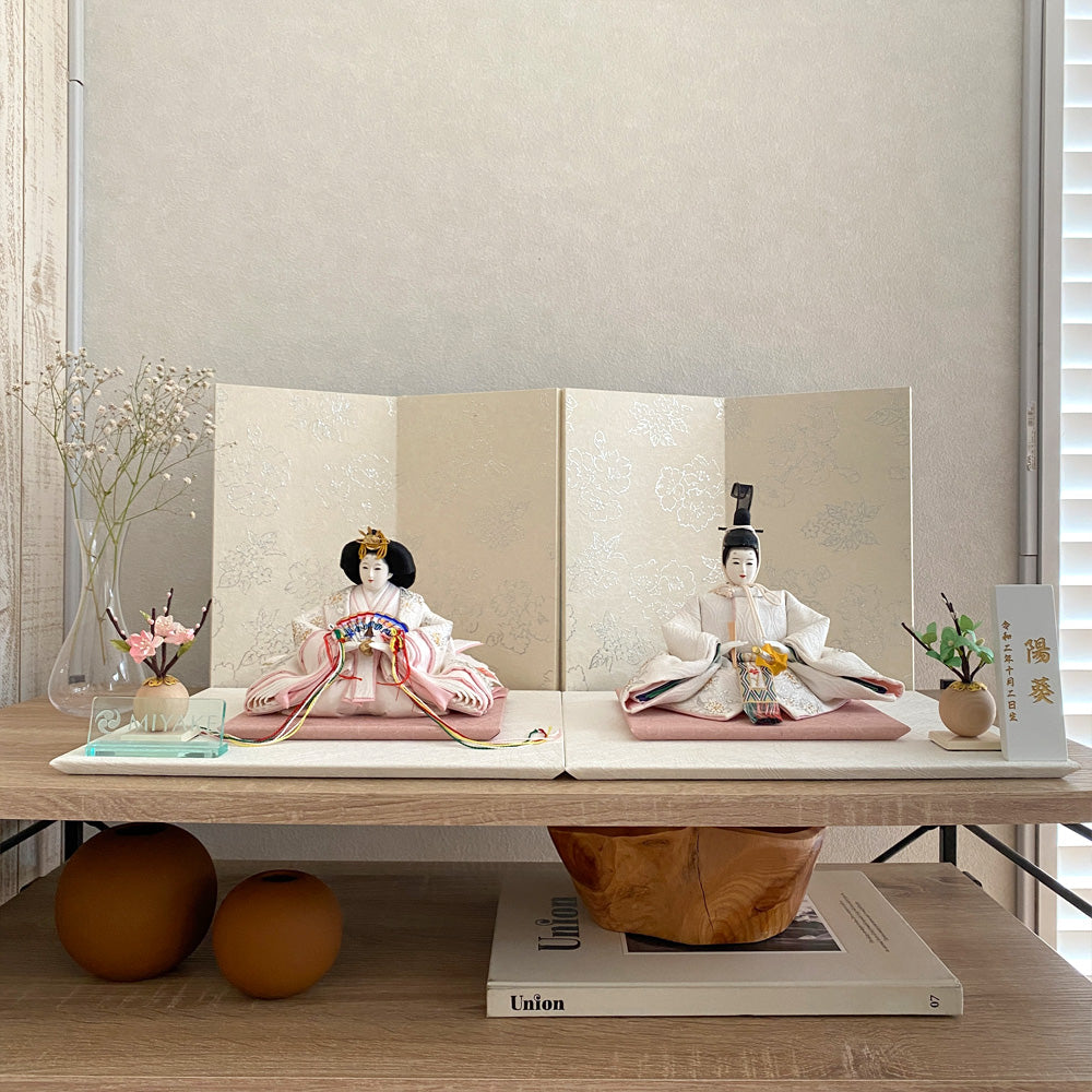 雛人形 白音 雛輝(ひなき) 京人形 み彌け×cuna selectオリジナル 京雛