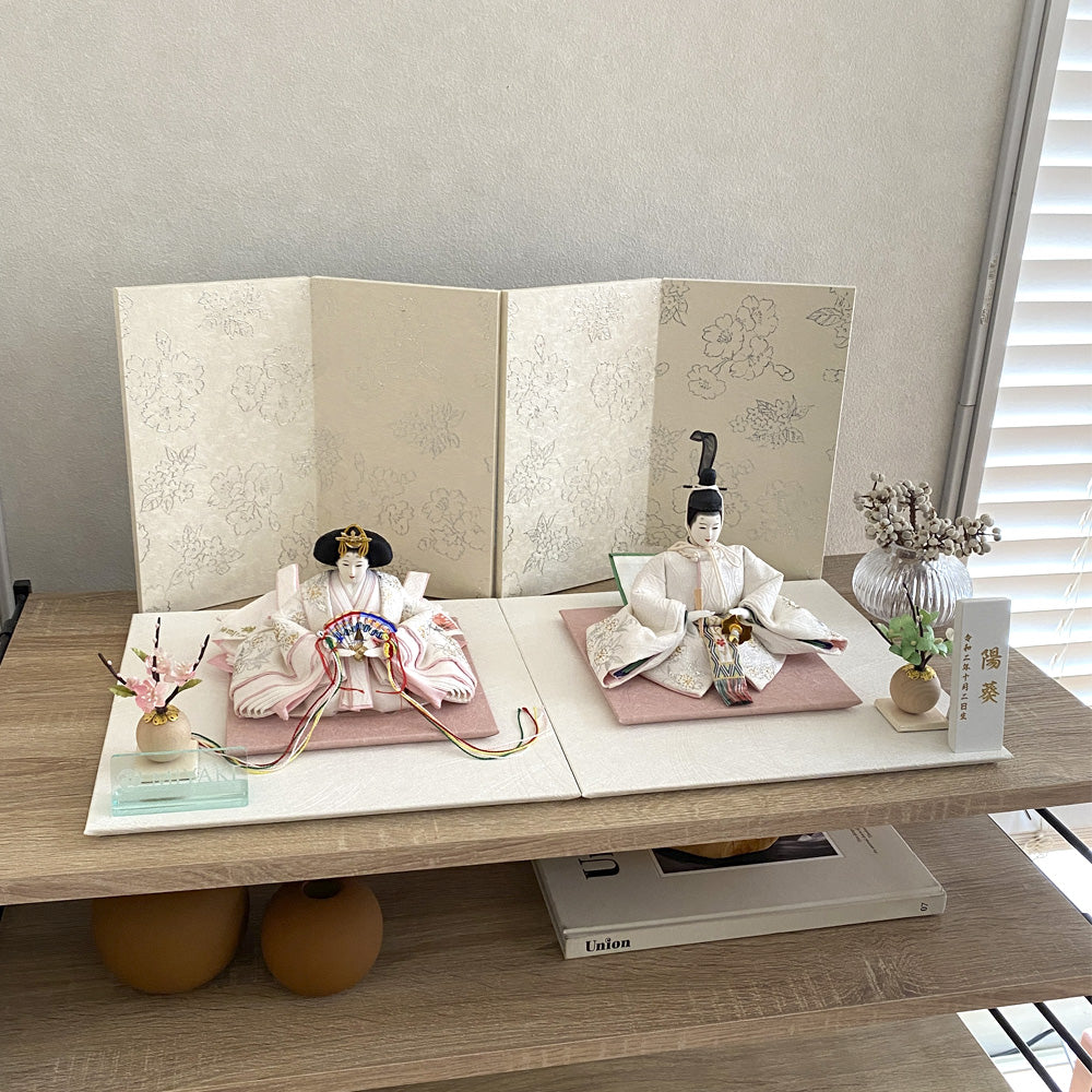 雛人形 白音 雛輝(ひなき) 京人形 み彌け×cuna selectオリジナル 京雛