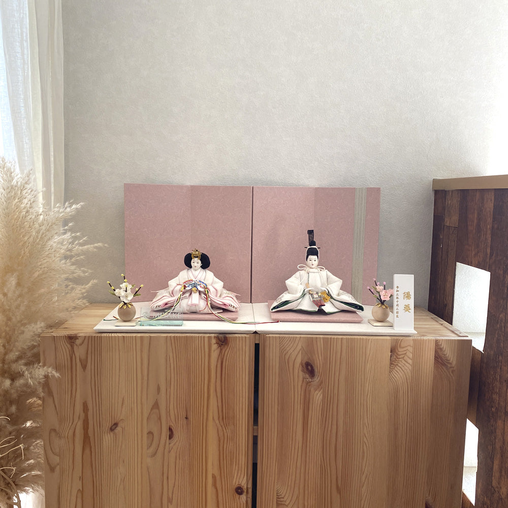 雛人形 白音 雛凛(ひなり) 京人形 み彌け×cuna selectオリジナル 京雛