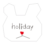 【holiday（ホリディ）】イニシャルポーチ[img02]