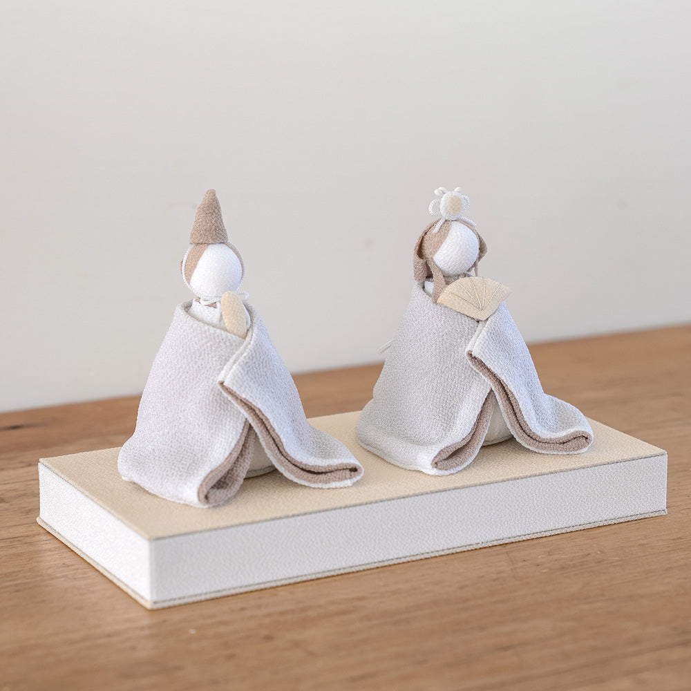 雛人形 美奏 あわいろ こはく -心珀- cuna select限定 雛揃 淡色｜出産