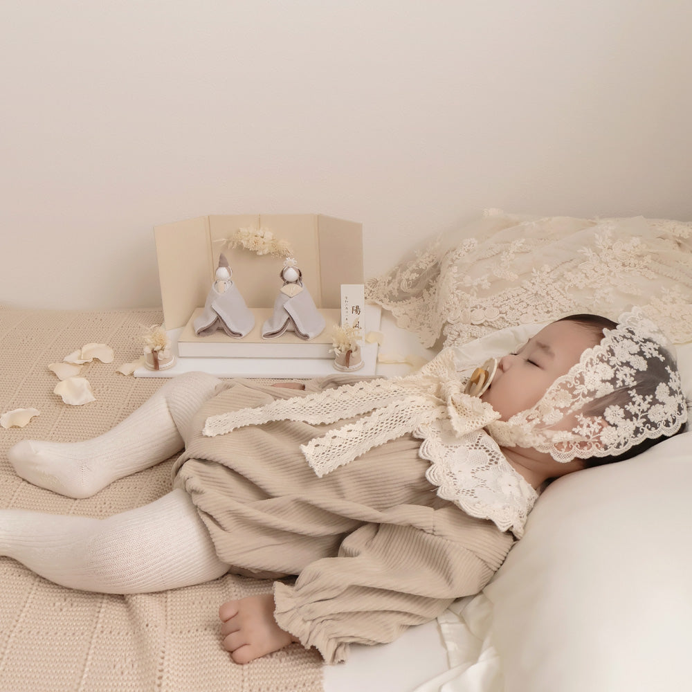 雛人形 美奏 あわいろ こはく -心珀- cuna select限定 雛揃 淡色