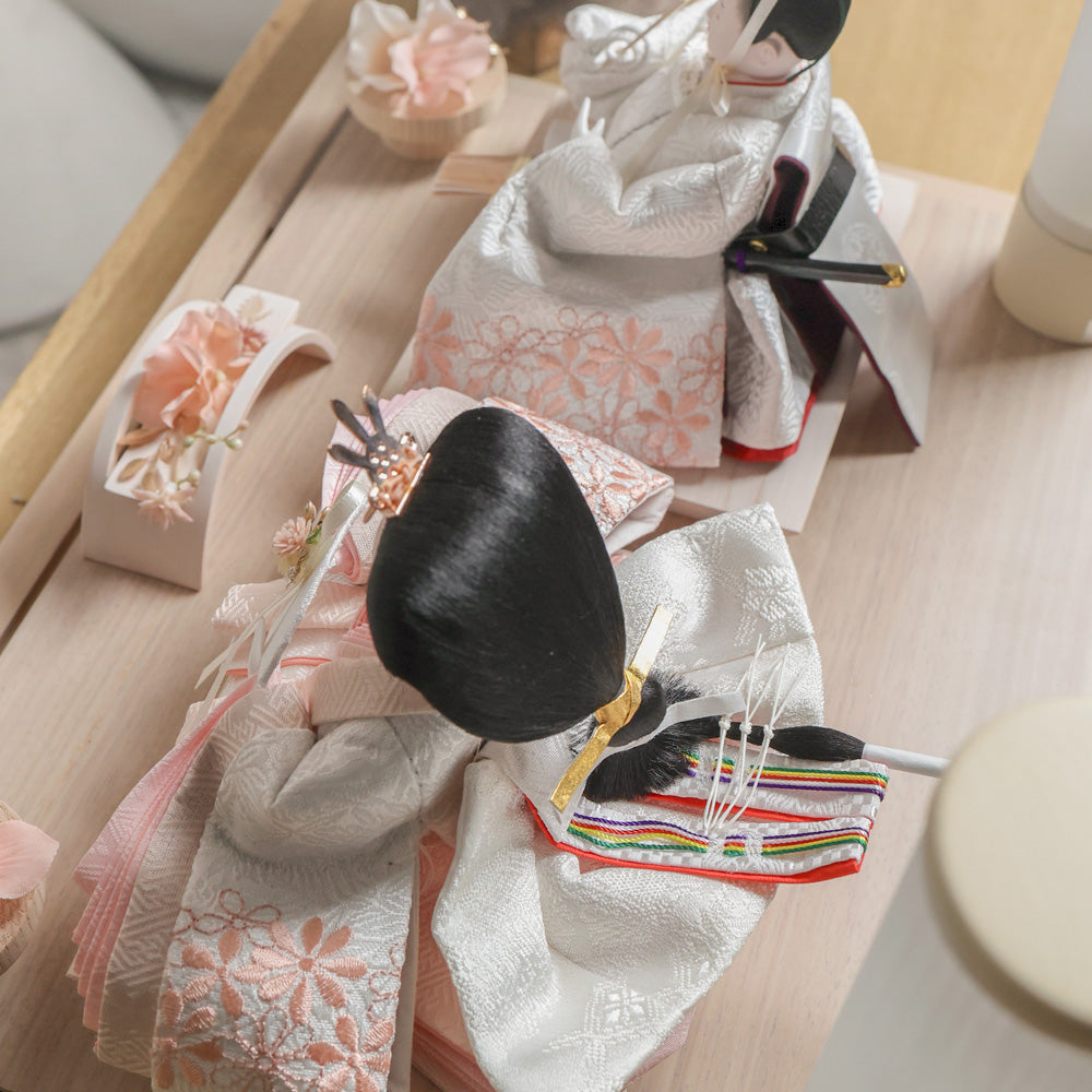 雛人形 kokokara（ここから） 桃音-mone-（もね） 花飾りひな人形（メーカー直送）