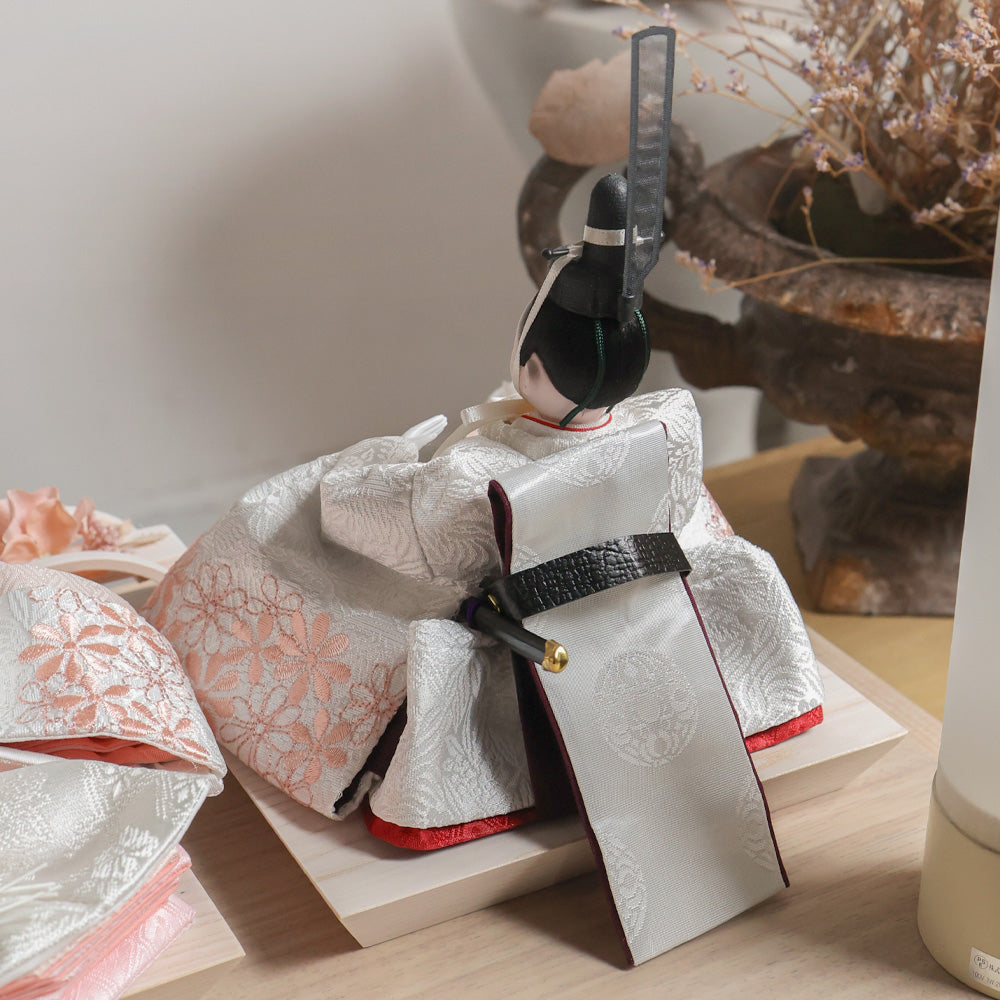 雛人形 kokokara（ここから） 桃音-mone-（もね） 花飾りひな人形（メーカー直送）