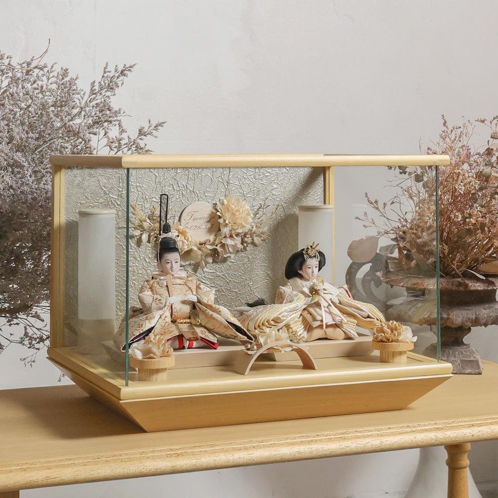 雛人形 kokokara（ここから）凛音-rinon-（りのん） 花飾りひな人形（メーカー直送）