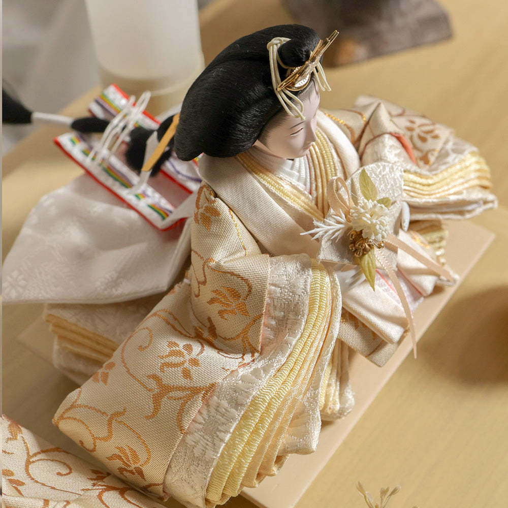 雛人形 kokokara（ここから）凛音-rinon-（りのん） 花飾りひな人形（メーカー直送）