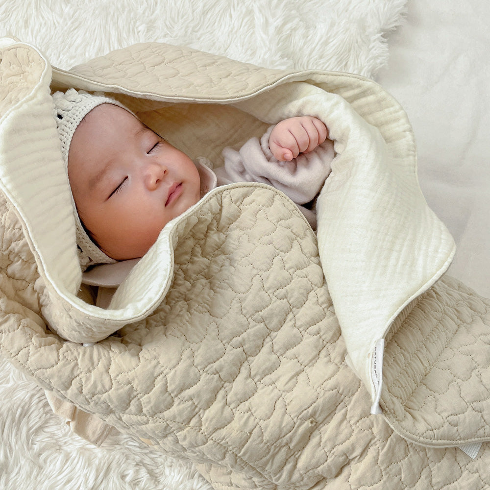 NATURAL MAISON（ナチュラルメゾン）｜クレープベベ マットになるおくるみ