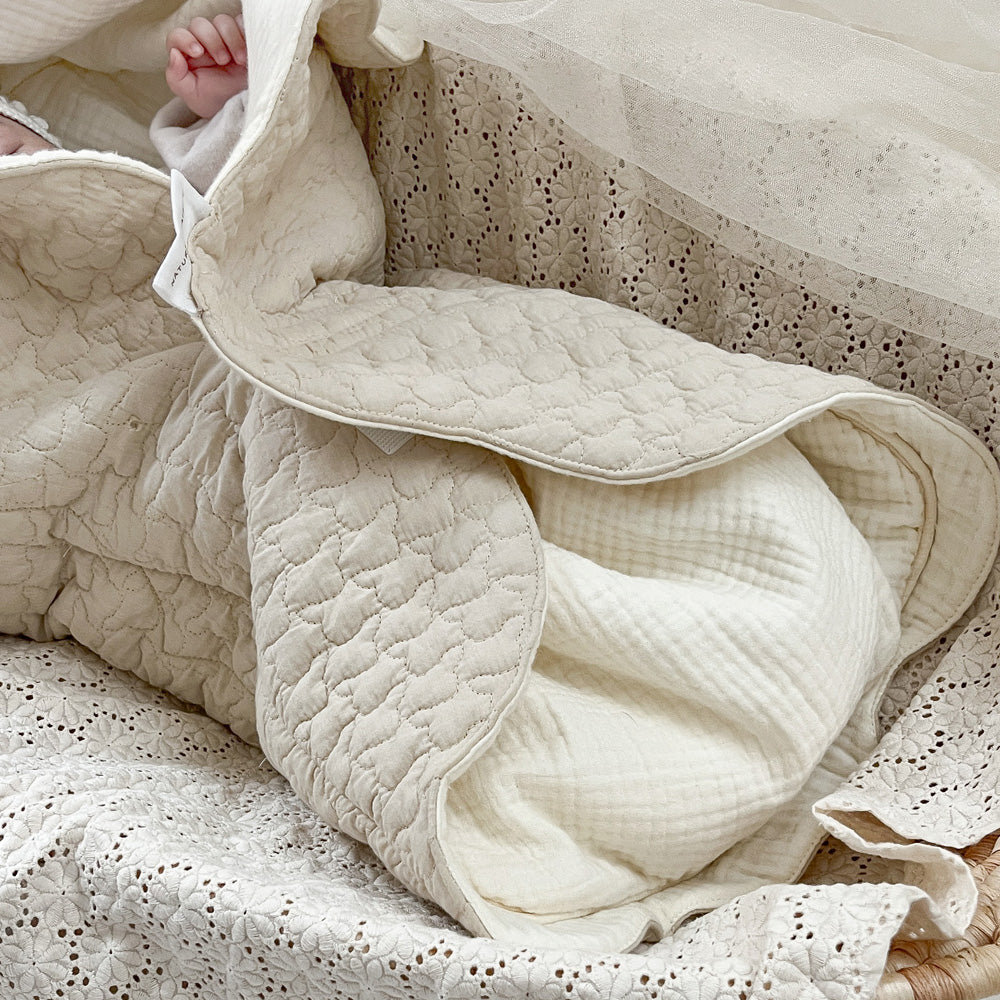 NATURAL MAISON（ナチュラルメゾン）｜クレープベベ マットになるおくるみ