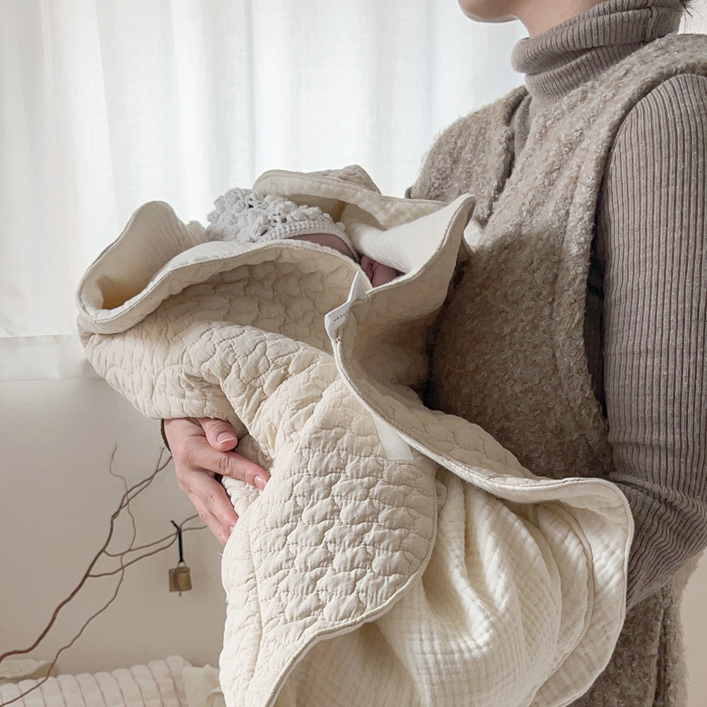 NATURAL MAISON（ナチュラルメゾン）｜クレープベベ マットになるおくるみ