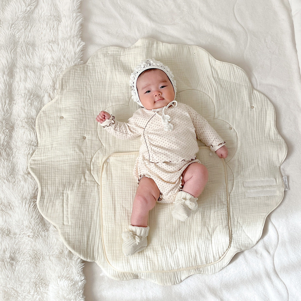 NATURAL MAISON（ナチュラルメゾン）｜クレープベベ マットになるおくるみ