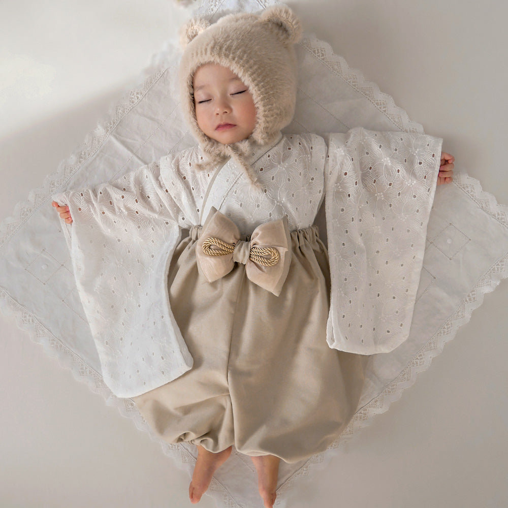 itoha（いとは）｜ベビー袴  HIKARI（ベージュ）