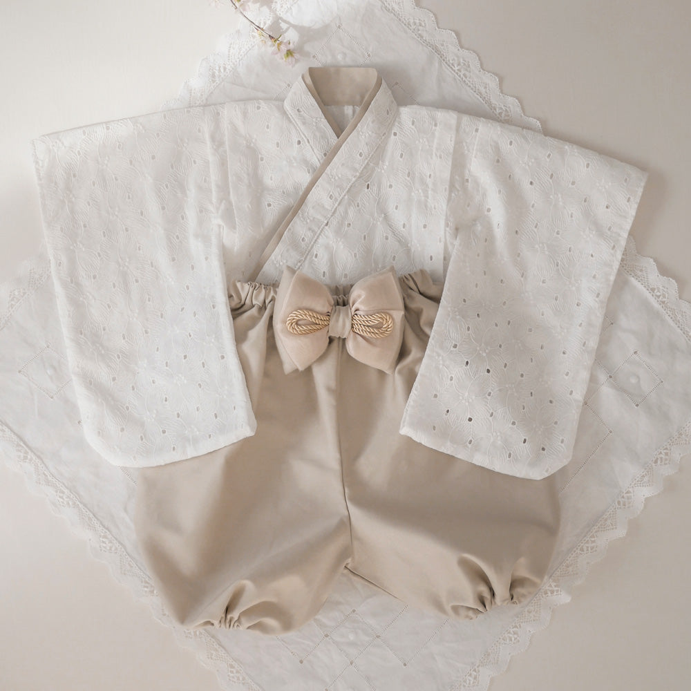 itoha（いとは）｜ベビー袴  HIKARI（ベージュ）