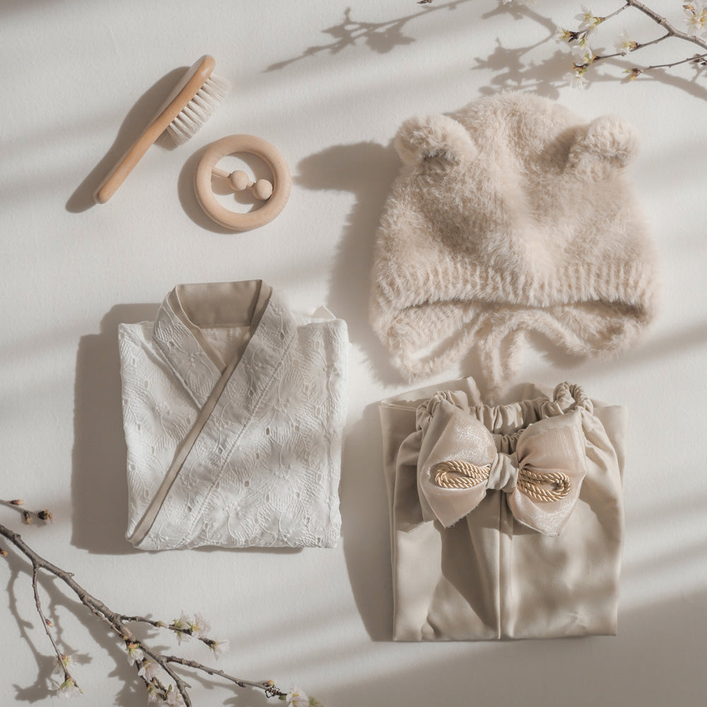 itoha（いとは）｜ベビー袴  HIKARI（ベージュ）