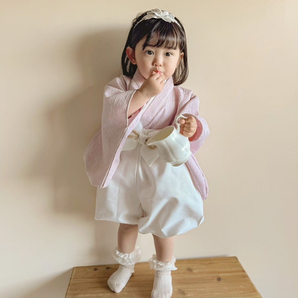itoha（いとは）｜ベビー袴 HANA（ピンク）｜出産祝い・ベビー用品通販