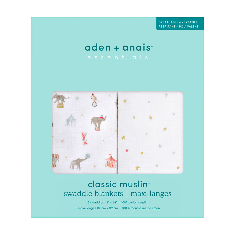 aden + anais essentials（エイデンアンドアネイ エッセンシャルズ） | おくるみスワドルセット