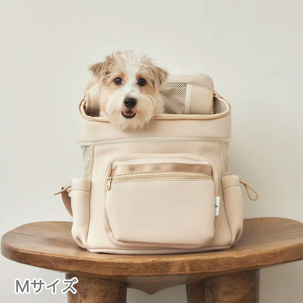 上部メッシュ付き ネオプレーンバックパックキャリー｜CITYDOG