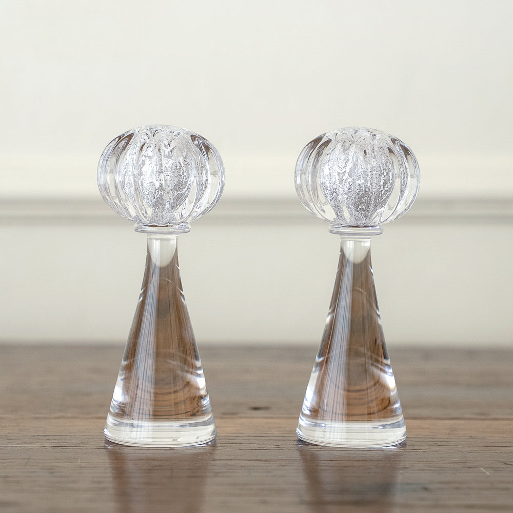 雛人形 桃霞（ももがすみ） Glass studio MIGAKI ヴェネチアングラスの雛人形 当店限定