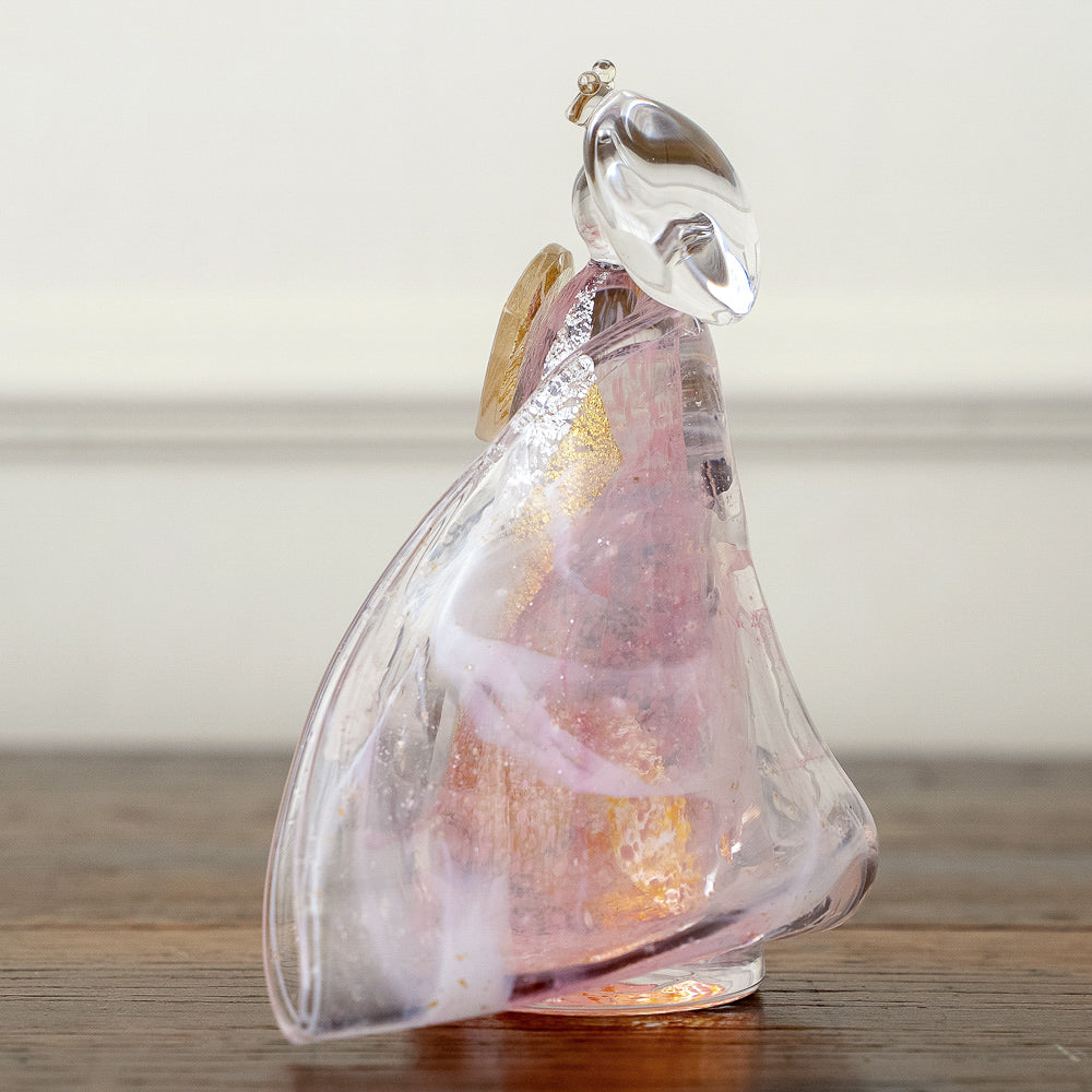 雛人形 桃霞（ももがすみ） Glass studio MIGAKI ヴェネチアングラスの雛人形 当店限定