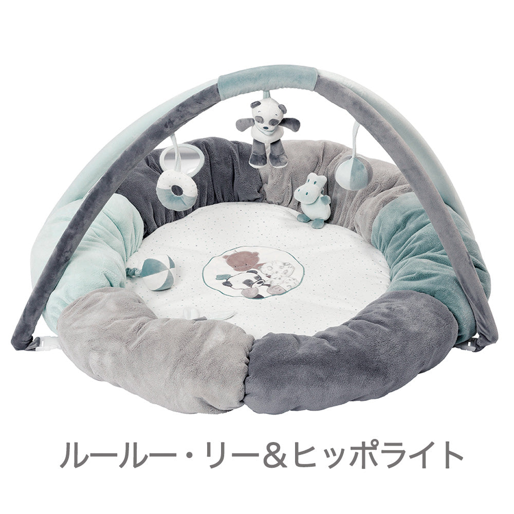 ★新品未使用★NATTOU ナチュー ベビージム プレイマット nattou(ナチュー)|赤ちゃんのプレイマット&プレイジム|出産