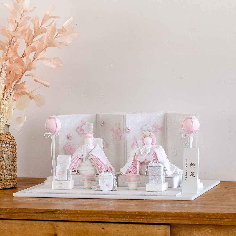 雛人形 HAKI （ハキ） 桃花 （ももか） 白粋 cuna select限定｜出産