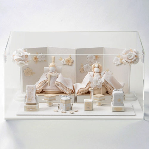 雛人形 HAKI（ハキ） 麗華（れいか） 雛揃 白粋