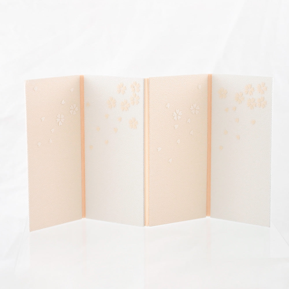 雛人形 HAKI（ハキ） 桜舞うお雛様 白粋