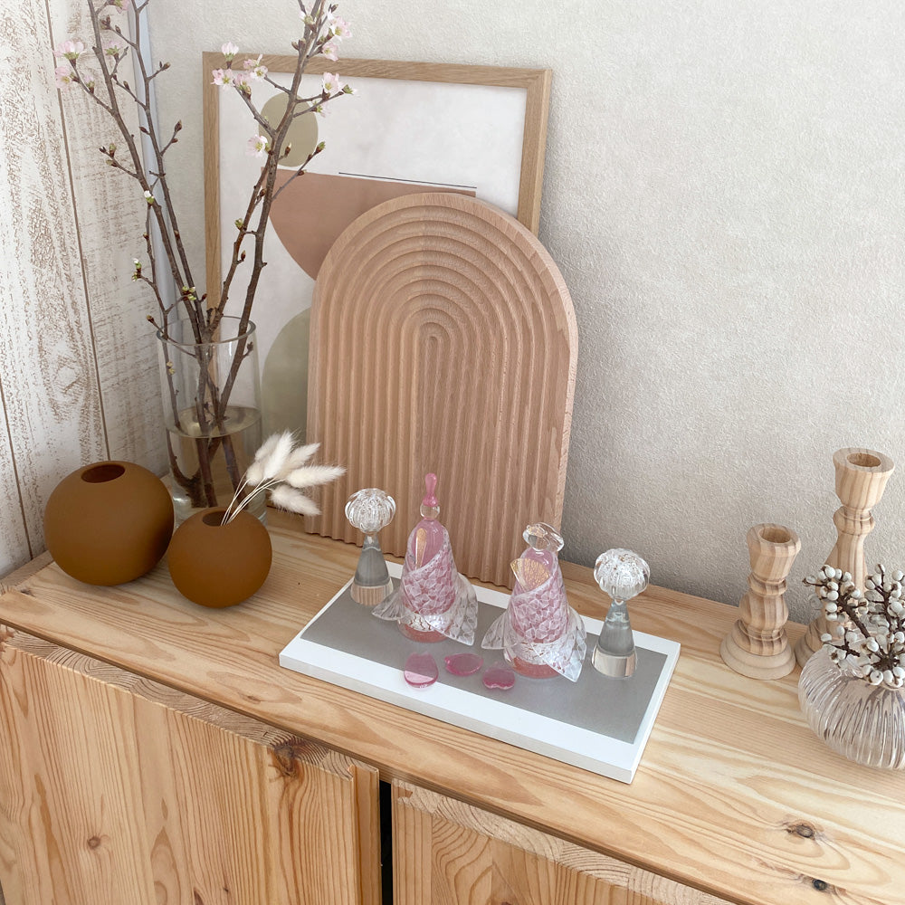 雛人形 Glass studio MIGAKI ヴェネチアングラスの雛人形 当店限定