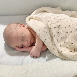 コットンニットブランケット|Babyshower