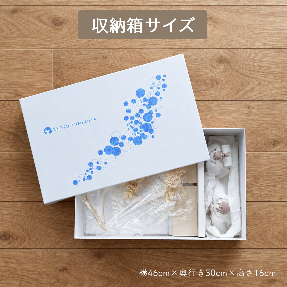 雛人形 あわいろ リース cuna select限定 雛揃 淡色 美奏【12月発送分】