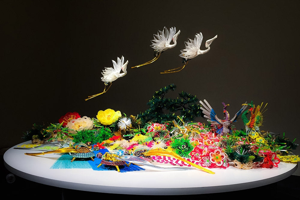 五月人形・兜飾り 加賀水引 津田 水引甲冑 桐箱付き