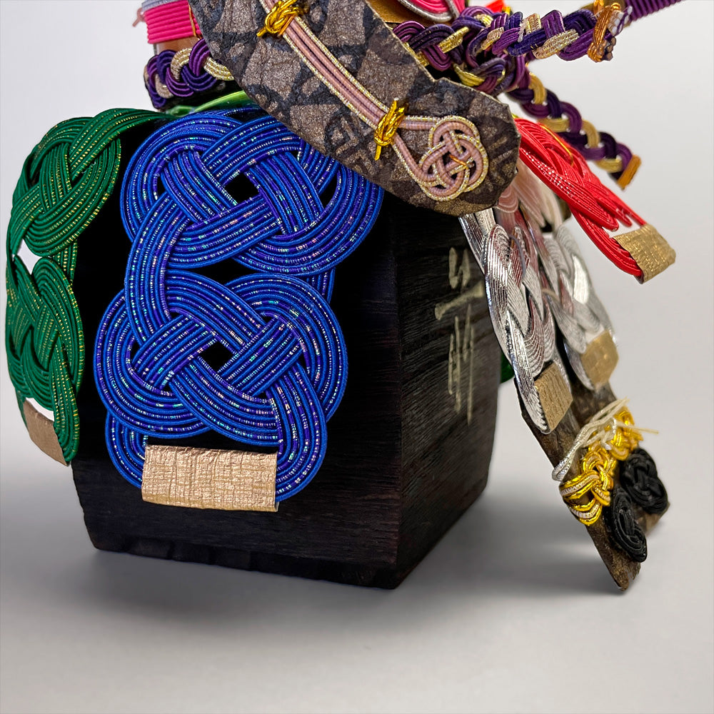 五月人形・兜飾り 加賀水引 津田 水引甲冑 桐箱付き