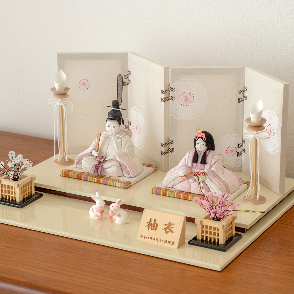 雛人形 HARUHINA (はるひな）木目込み ひな人形 みちとせ cuna select限定