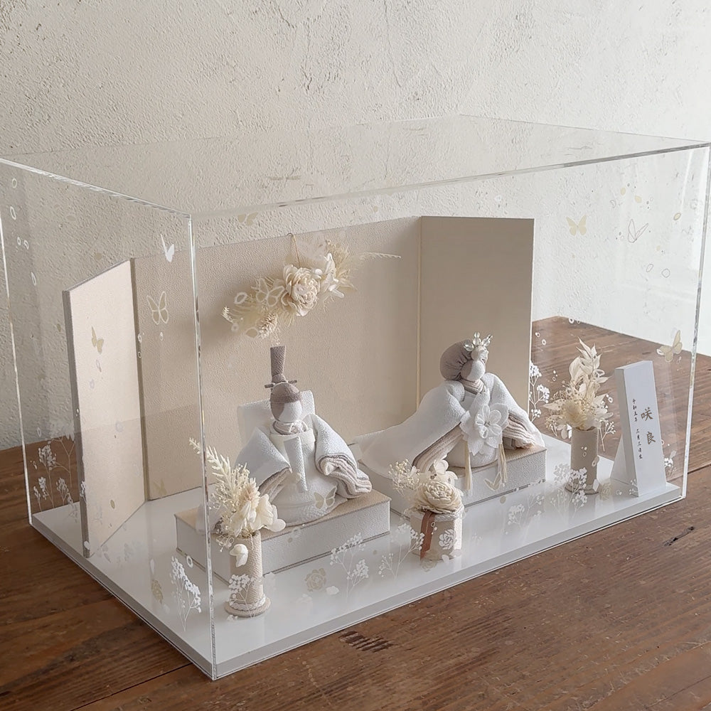 雛人形 美奏 あわいろ クラシック cuna select限定 雛揃 淡色｜出産