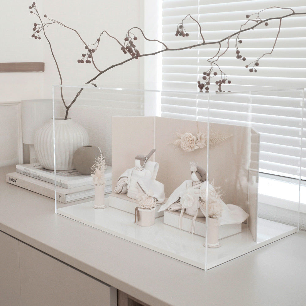 雛人形 美奏 あわいろ クラシック cuna select限定 雛揃 淡色