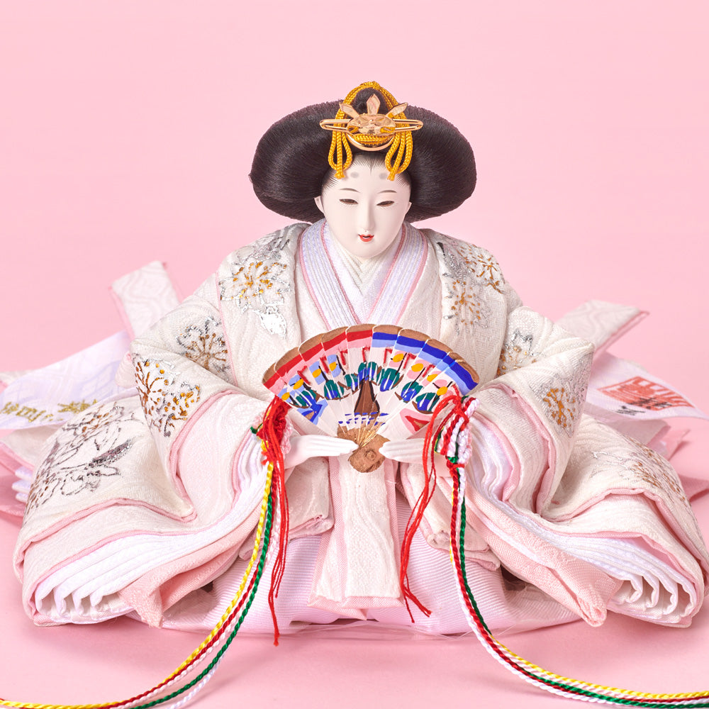 雛人形 白音 雛輝（ひなき） 京人形 み彌け×cuna selectオリジナル 京雛