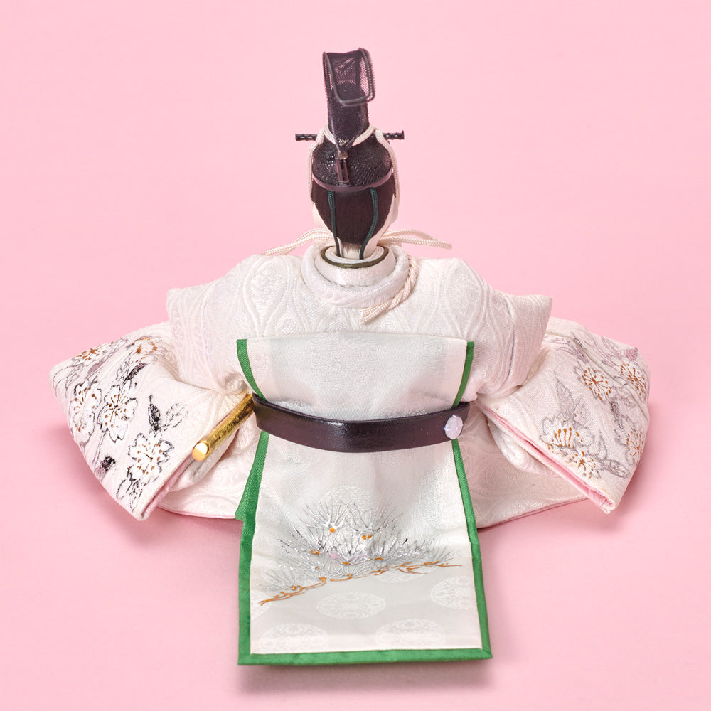 雛人形 白音 雛輝（ひなき） 京人形 み彌け×cuna selectオリジナル 京雛