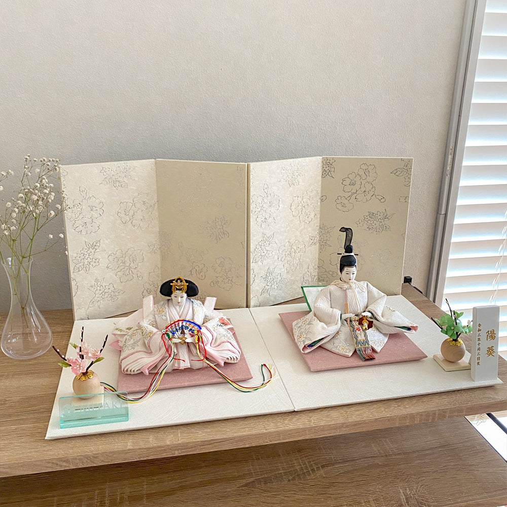 雛人形 白音 雛輝（ひなき） 京人形 み彌け×cuna selectオリジナル 京