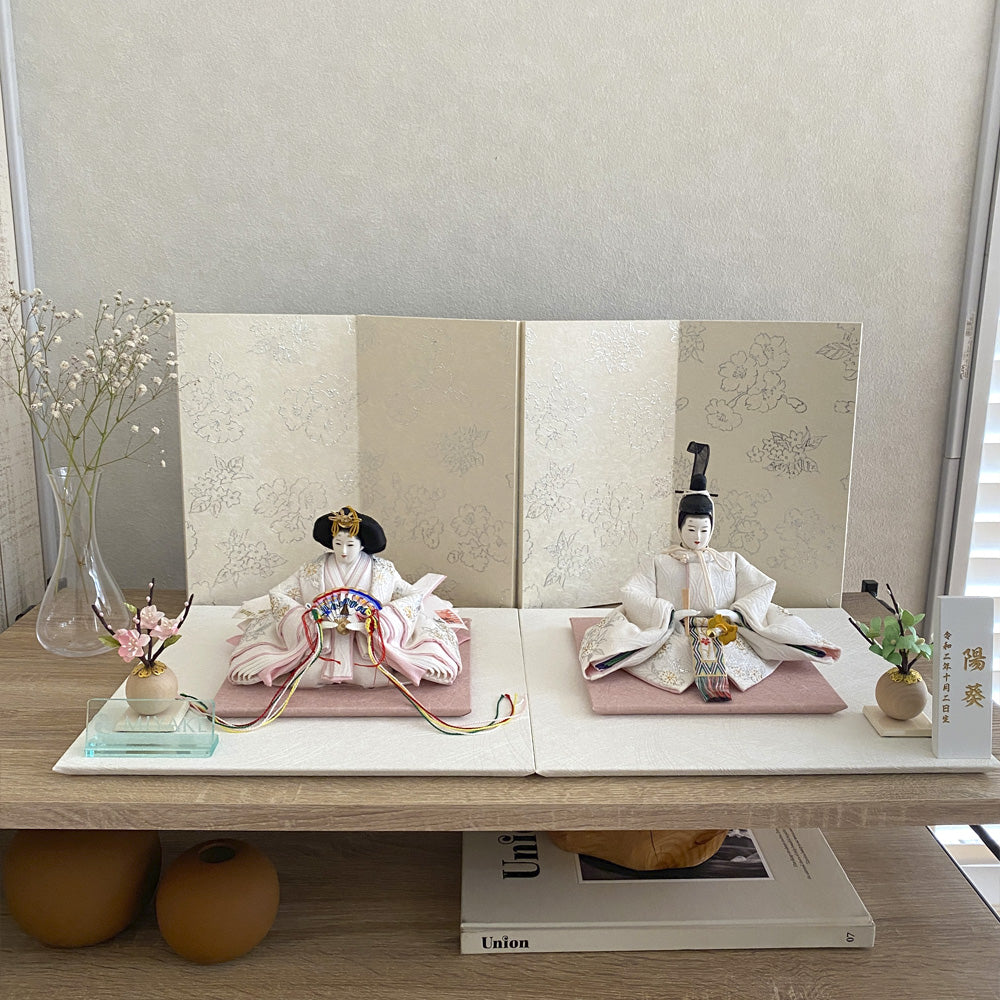 雛人形 白音 雛輝（ひなき） 京人形 み彌け×cuna selectオリジナル 京雛