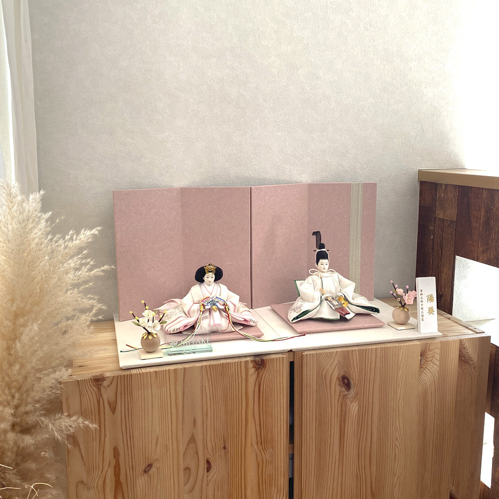 雛人形 白音 雛凛（ひなり） 京人形 み彌け×cuna selectオリジナル 京雛