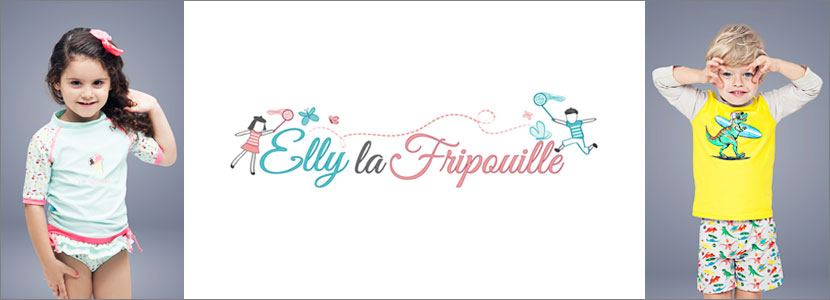【Elly La Fripouille（エリー ラ フリプィユ）】セパレート型水着